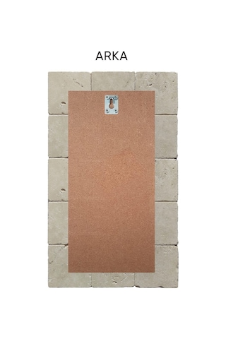 Doğal Taş Tablo Elif Baskılı Tablo - Duvar Dekoru, Islami Tablo, Dini Tablo 30x50cm