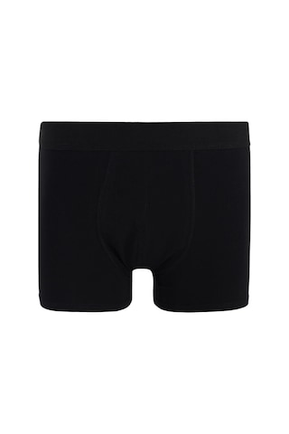 Nacar Store Erkek Pamuklu Likralı Boxer 9'lu Paket Siyah