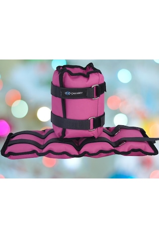 Çakabey El-Ayak Bilek Ağırlığı 2 KG x 2 Pembe