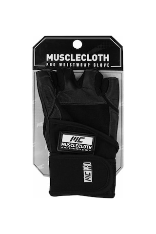 Musclecloth Pro Fitness Ağırlık Eldiveni Siyah Çok Renkli