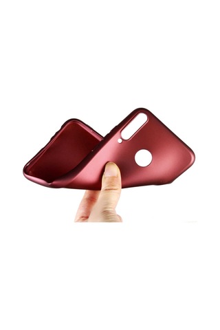 Huawei P40 Lite E Kılıf Zore Premier Silikon Kapak-Siyah