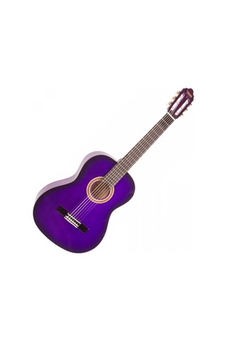 Valencia Vc103Pps Klasik Gitar 3/4 Junıor Mor + Kılıf + Pena
