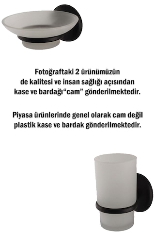 Ortanca 5 Li Ayna Seti Siyah Renk Siyah