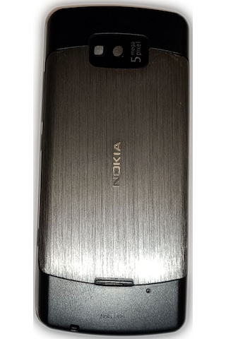Nokia N700 Kasa Kapak Tuş Takımı N700 Uyumlu Siyah Renk Orta Kasa