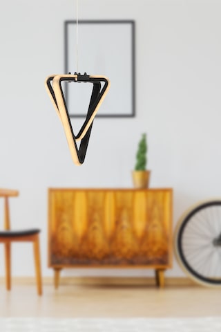 Begüsa Barış 3 Renk Ledli Tekli Avize Siyah