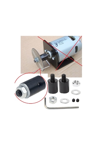 Motor için Disk Bağlantı Elemanı 2 Kaplinli Kesici 5Cm Disk Seti