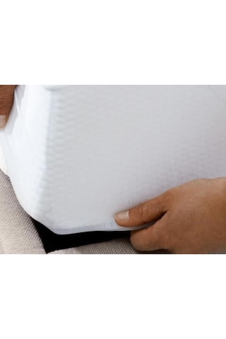 Micro Sıvı Geçirmez Fitted 180x200 Cm Çift Kişilik Alez Beyaz