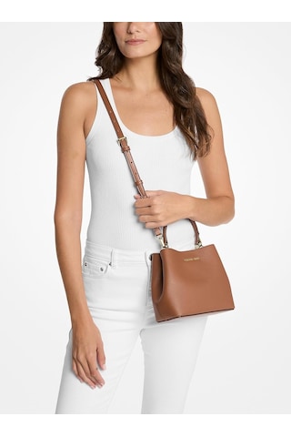 Michael Kors Mıchael Kors Kadın Omuz Çantası 35s4g3fm5t-lugage Kahverengi