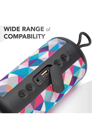 Cellularline Music Sound Vertical Üçgen Desenli Bluetooth Hoparlör