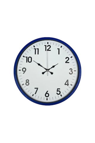 Zentime 36 Cm Lacivert Dekoratif Duvar Saati çok Renkli