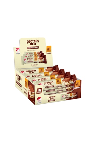 Protein Bar, Tiramisu Aromalı, 50 Gr X 12 Adet