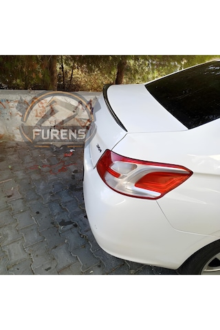 Citroen C-elysee Bagaj Üstü Spoiler Bagaj Çıtası Pianoblack 2012-2023 Arası Furens