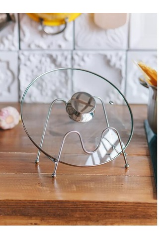 Morabi Tencere Ve Tava Standı Mutfak Düzenleyici 177266077 Gri