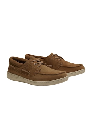 Timberland Portofıno Pıer Boat Shoe Erkek Ayakkabısı Tb0a6cxmew11 Bej
