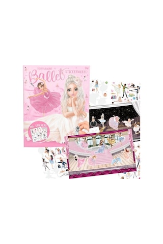 Topmodel Stickerworld Ballet Çok Renkli