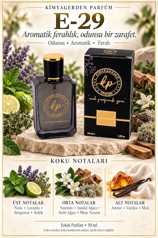 KP E-29 Erkek Parfüm EDP 50 ML