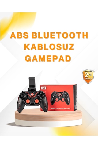 Northcity Kablosuz Bluetooth Gamepad Pc Android Tv Uyumlu Oyun Kumandası - Düşük Gecikmeli Ve Ergonomik Oyun Deneyimi