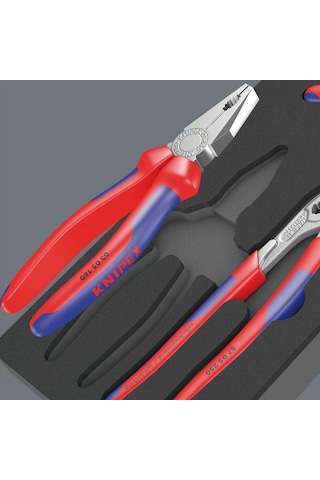 Wera 9780 Knipex Kombine Pense, Yan Keski, Cobra Fort Pense Seti