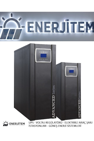 Ad 6 Kva, 6000 Va Online Ups 1f/1f 16 7 Ah Akü 5/15dakika Besleme