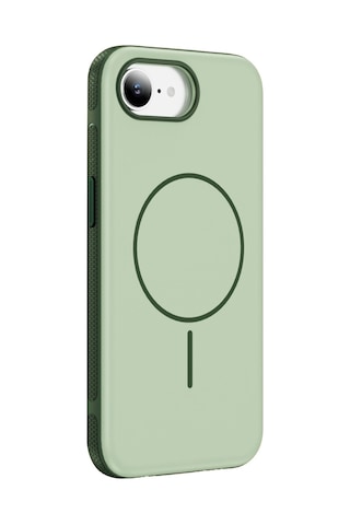 Vendas iPhone 16e Uyumlu Joko Neksa M-safe Kapak + Privacy Cam Ekran Koruyucu Yeşil