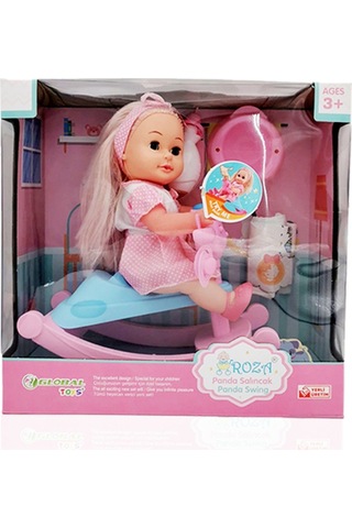 Global Toys Panda Salıncaklı Altını Islatan Bebek Türkçe Masal Anlatır
