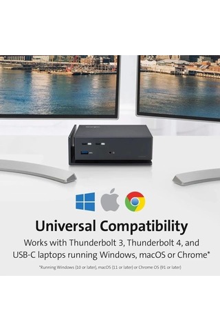 Kensington Usb-c Ve Thunderbolt Bağlantı İstasyonu K37010na
