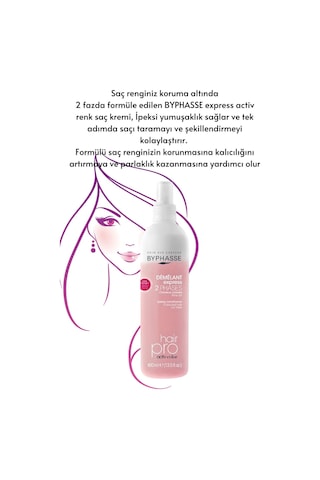 Byphasse Boyalı ve Kuru Saçlara Özel Çift Fazlı Renk Koyucu Vegan Sıvı Saç Kremi 400 ML