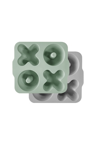 Oioi XoXo Kek & Muffin Kalıbı River Green / Powder Grey Çok Renkli