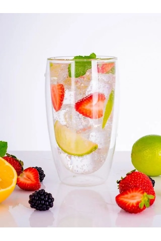 Aura Of Bohemia Meyve Suyu Ve Su İçin Cam Bardak Seti 2 Adet 300 Ml 155225348 Beyaz