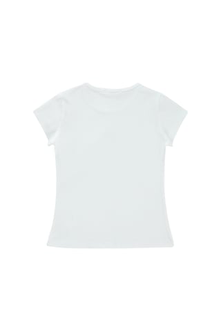 Civil Girls Kız Çocuk Tişört 2-5 Yaş Beyaz 18330g34124s1-2 Beyaz