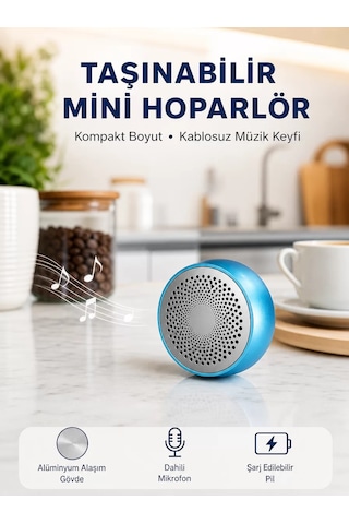 Northcity 10w Güçlü Stereo Bluetooth Hoparlör 360 Yeni Nesil Çevresel Ses Deneyimi