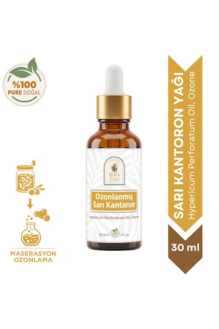 Sera Natura Ozonlanmış Sarı Kantaron Yağı 30 ML