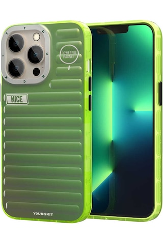 Youngkit Apple Uyumlu iPhone 13 Pro Max Kılıf YoungKit Plain Coloured Serisi Kapak ZORE-267411