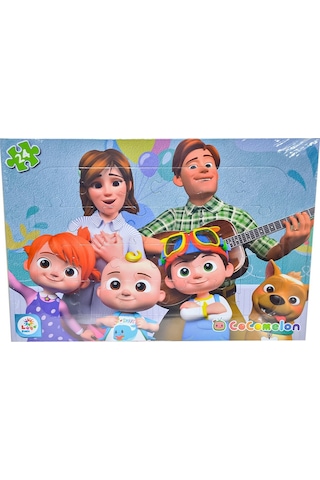 Utku Oyuncak Co7794 Cocomelon 24 Parça Frame Aile Puzzle
