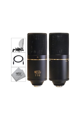 Mxl 770 Complete Bundle Vokal/Enstrüman/Youtuber/Podcast Mikrofon