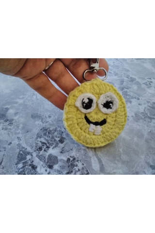 El Yapımı Emoji Li Anahtarlık