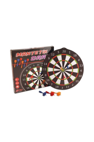 Manyetik Dart Tahtası Dart 14.5" 37 Cm'lik Büyük Boy