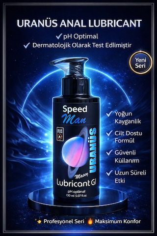 Speed Man Su Bazlı Anal Kayganlaştırıcı Jel 150 ML