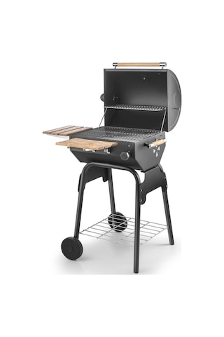 Grillia Grillord-50 Kömürlü Barbekü Mangal Önlük Ve Kılıf Hediyeli Siyah