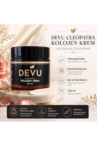Devu Cleopatra Kolajen Krem 100 ML