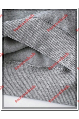Startmore Tarzsokak Chicago Letter Baskılı Erkek Sweatshirtleri Kışlık Bisiklet Yaka Kapüşonlu Sokak Stili Polar Gri