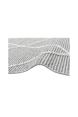 Soho Sh 02 Grey Hav Vermeyen Özel Ipler Ile Üretilen Etnik Örgü Desenlere Sahip Makine Halısı