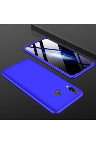 Galaxy M20 Kılıf Zore Ays Kapak Mavi