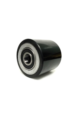 Siyah Poliüretan Transpalet Tekerleği 80x60 Mm