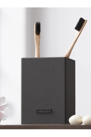 Getknow Home Banyo İçin Diş Fırçası Bardağı 269935372 Siyah