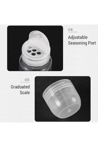 Tongxida Kamp Malzemesi Barbekü Çabuk Erişimli 9'lu Baharat Seti, Oxford Kumaş Taşınabilir Depolama Çantası, Koyu Kahverengi Ç Çok Renkli