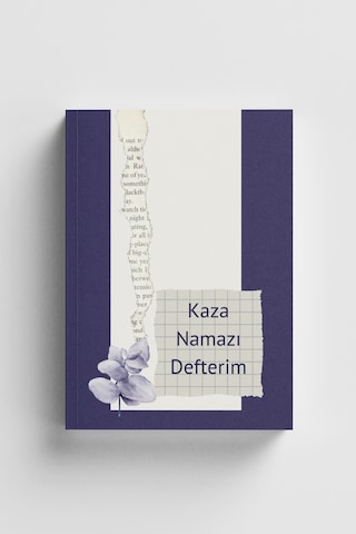 5 Yıllık Kaza Namazı Defterim - Mor Çok Renkli