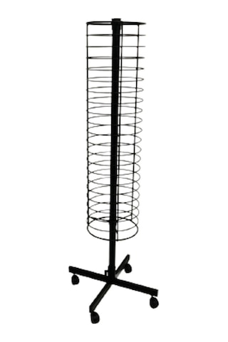 Yuvarlak Bijuteri Standı, Tesbihlik, Anahtar Askisi, Telefon Kılıf Standı, Orta Stant, 165x30x30 Cm Diğer