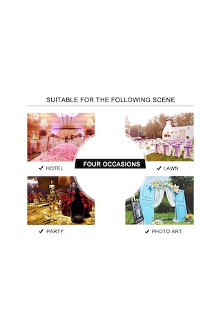 Suofeng Düğün İçin Fildişi Beyaz Saten Çiçek Sepeti - İmitasyon İnci Detaylı, 24x16x12cm