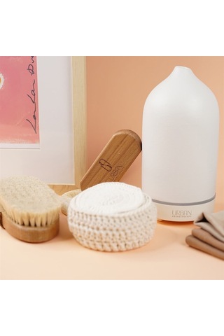 Ceramic Aroma Diffuser - Beyaz-1708